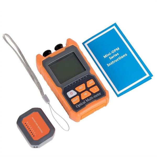 4in1 Li-lion Battery Optical Power Meter,Visual Fault Locator Network Cable Test,Optical Fiber Tester 5km 15km VFL - View #5