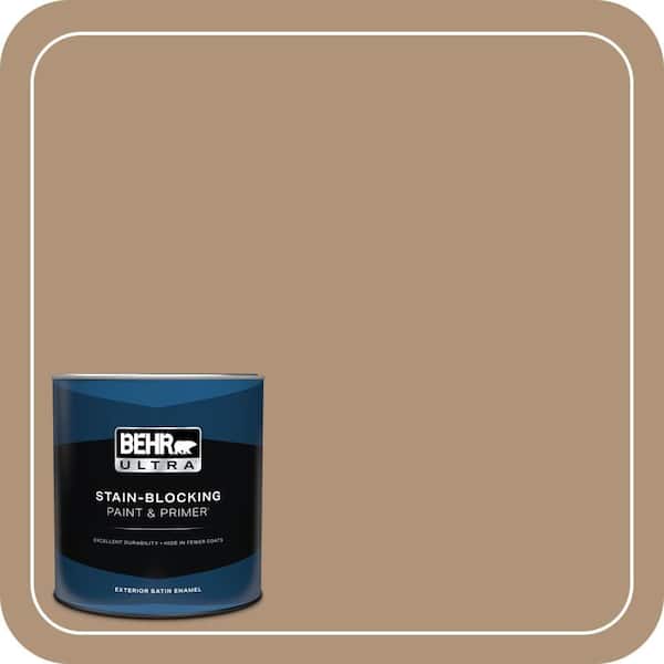 BEHR ULTRA 1 qt. #HDC-NT-22 Nomadic Satin Enamel Exterior Paint & Primer