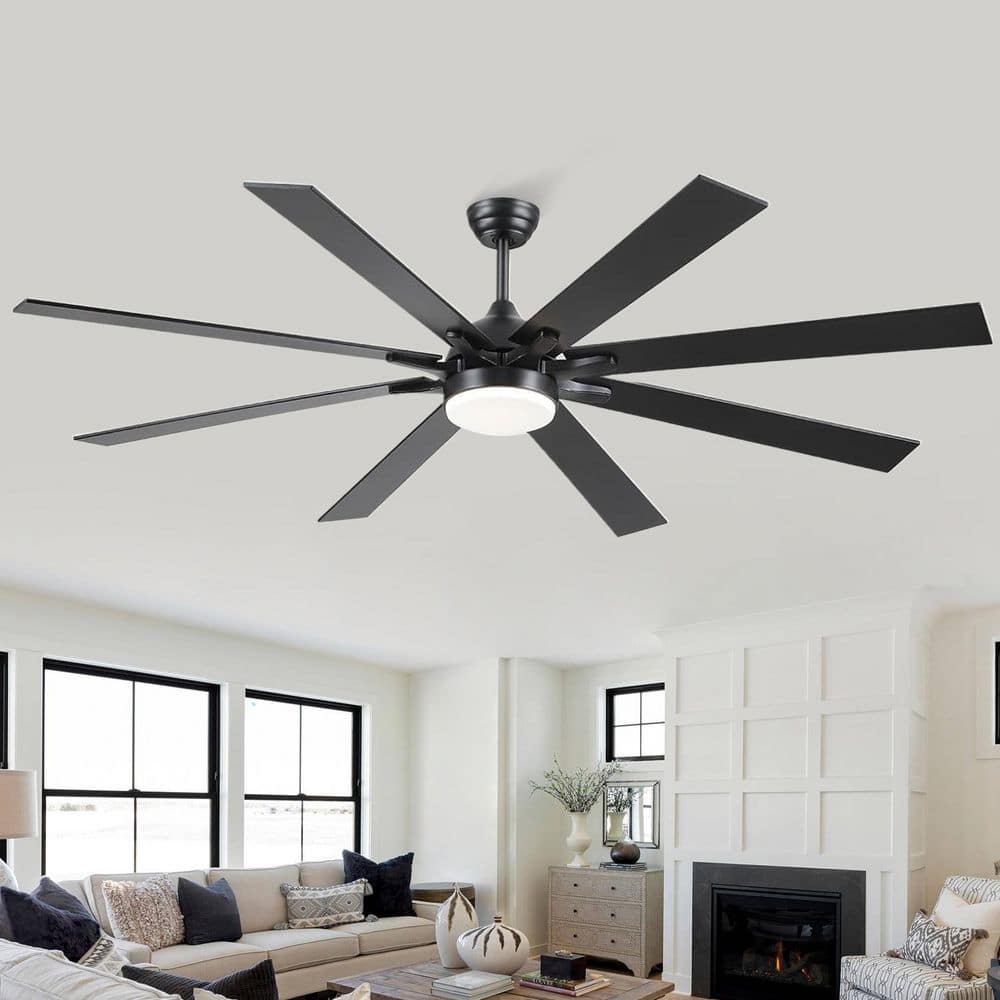 スマッジング　スマッジファン　ワンド Surtime 72 in. Indoor/Outdoor Modern Ceiling Fan with Light Remote