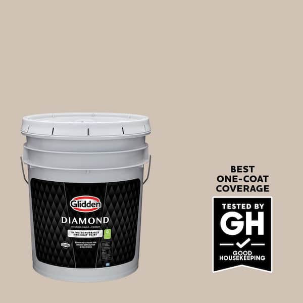 Glidden Diamond 5 gal. PPG1076-3 Gotta Have It Satin Interior Paint with Primer