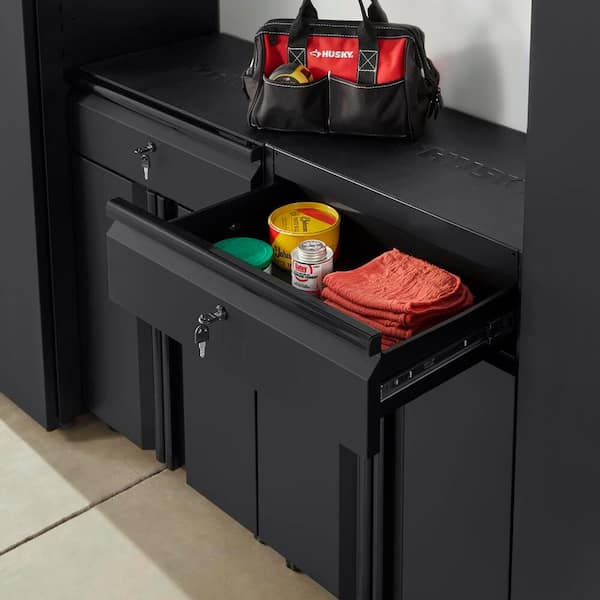 Black 2-Door Storage Cabinet — etúHOME