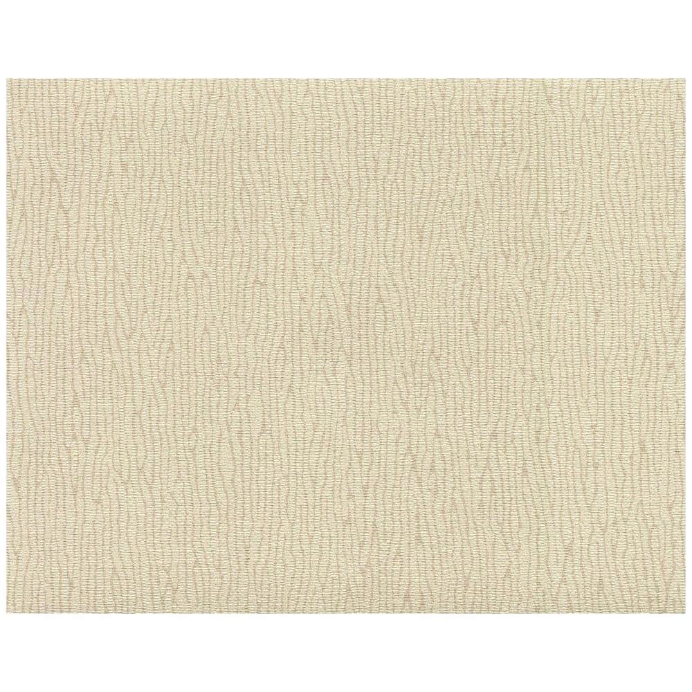York Wallcoverings Color Library II Vertical Weave Strippable Roll Wallpaper (Covers 57.75 sq. ft.), Beige -  CL1853