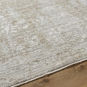 Masterpiece Gray Traditional 3 ft. x 4 ft. Indoor Area Rug