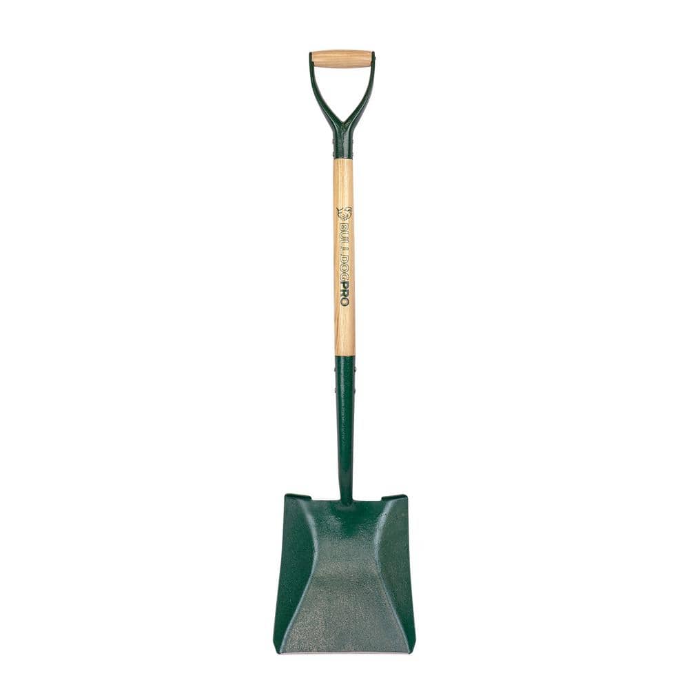 32 in. Forged Steel Transfer Shovel with Wood Handle MYD Grip