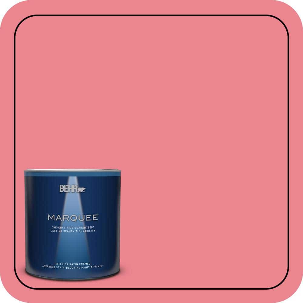 1 qt. #130B-5 Bridesmaid Satin Enamel Interior Paint & Primer price history on PriceWatchPro
