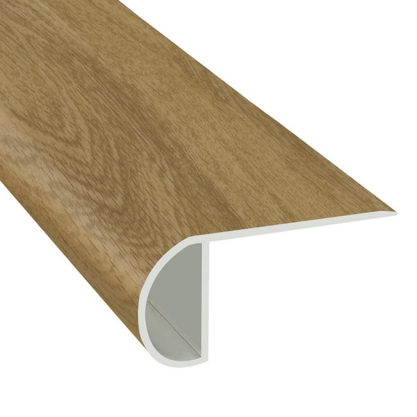 Islander Autumn Gold 1.03 in. T x 2.23 in. W x 94 in. L Vinyl Overlap Stair Nose Molding