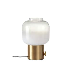 Lewis 12 in. Brass Table Lamp