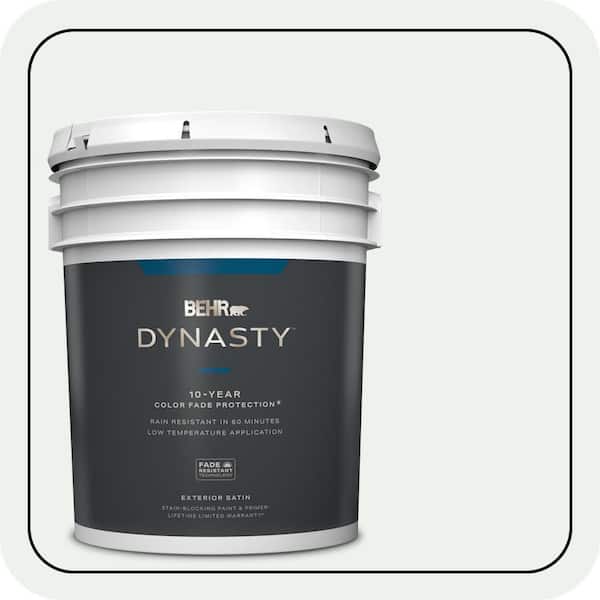 BEHR DYNASTY 5 gal. #ECC-65-2 Mineral Spring Satin Enamel Exterior Stain-Blocking Paint & Primer