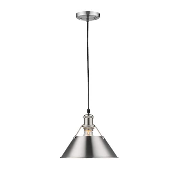 Orwell PW 1-Light Pewter Pendant with Pewter Shade
