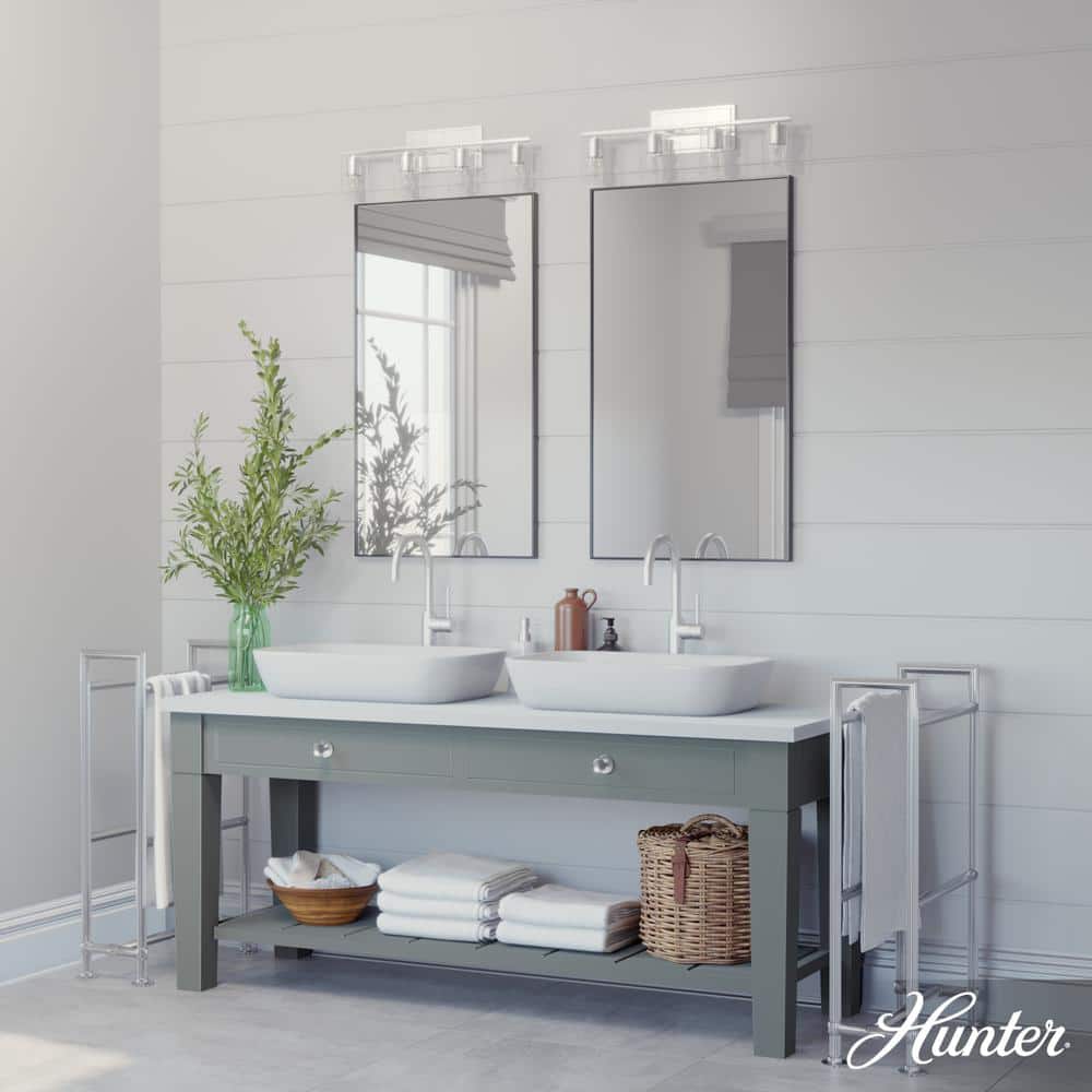 Kerrison 30" Brushed Nickel 4-Light Vanity Fixture