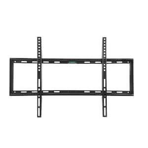 Smooth Black Matt Finish Fixed Wall Television Mount for 26 in. to 55 in. Plasma/LCD/LED Televisions