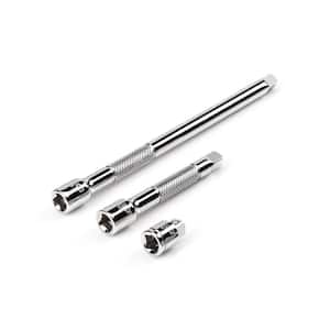 1/4 in. Drive Extension Set, (3-Piece) (3/4,3, 6 in.)