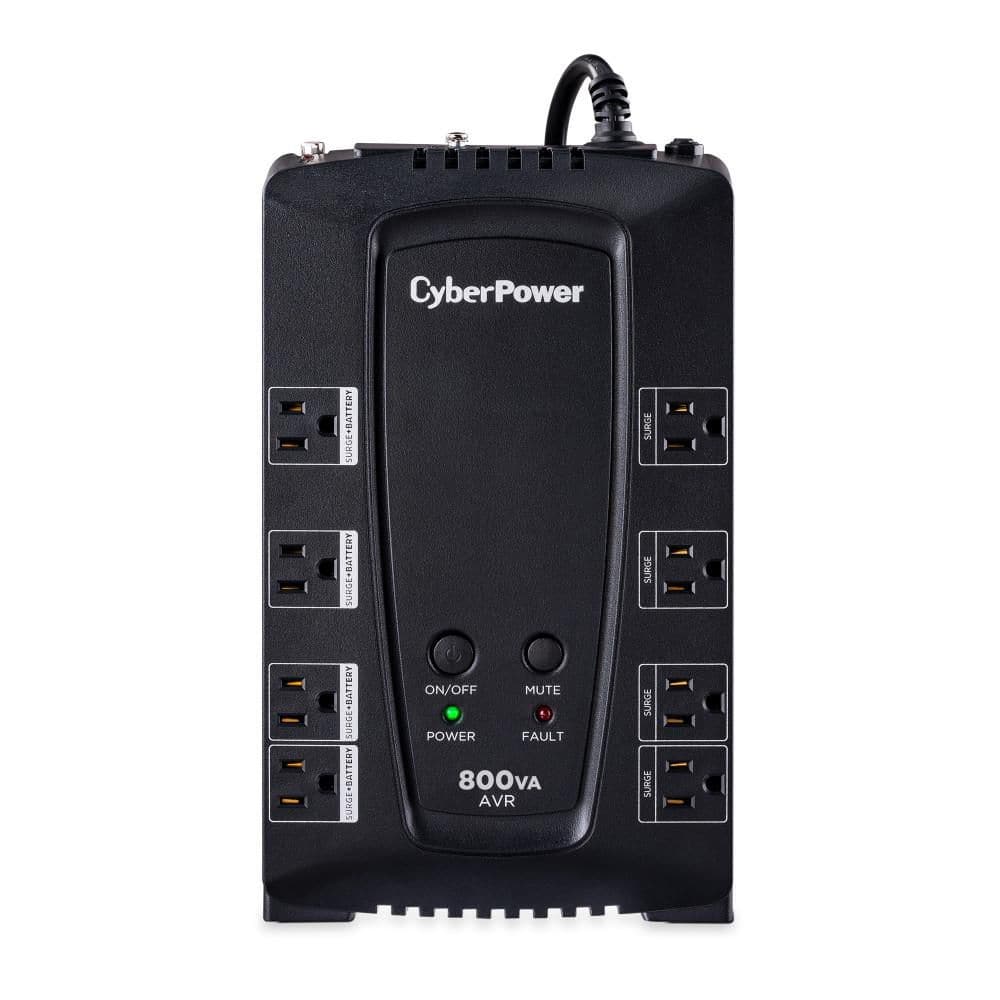 CyberPower 800VA 120-Volt 8-Outlet Surge Protected UPS Battery Backup