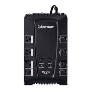 800VA 120-Volt 8-Outlet Surge Protected UPS Battery Backup