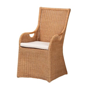 Amsterdam Light Honey Rattan Dining Chair