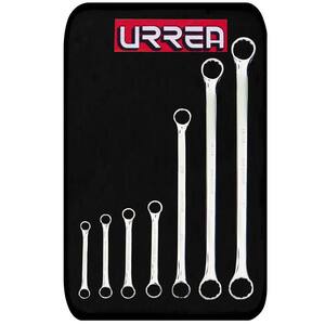 Box End 15 Degrees 12-Point Chrome Wrench Set (7-Piece)