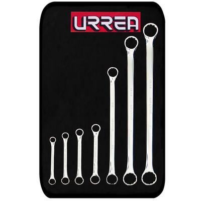 URREA 1184 5/8-Inch X 11/16-Inch 12-Point Reversible Ratcheting Offset Wrench 