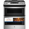 GE 6.7 Cu. Ft. Double-Oven Freestanding Gas Range - JCGSS86SPSS