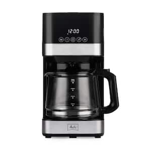 10-Cup Silver Coffee Maker
