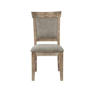 Oliver Natural/Grey Dining Chair Set of 2