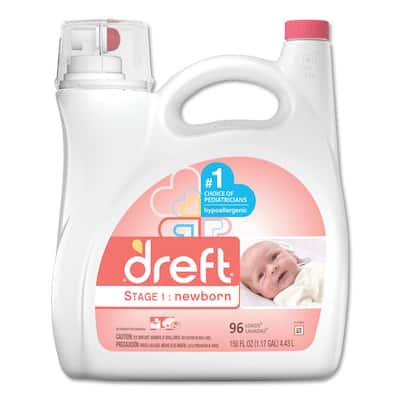 150 oz. Baby Powder Bottle Ultra Liquid Laundry Detergent (4/Carton)