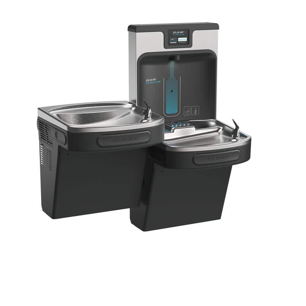 Enhanced ezH2O BFS and Versatile Bi-Level Drinking Fountain Cooler Refrigerated Midnight Black PFOA/PFOS Reduction QFC price history on PriceWatchPro