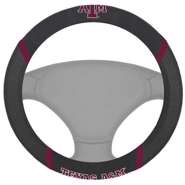 FANMATS NCAA University of Texas A and M Steering Wheel Cover
