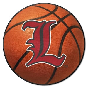 Louisville Cardinals Orange 27 in. Basketball Area Rug
