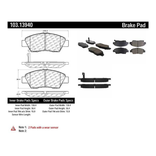 Centric Parts Disc Brake Pad Set
