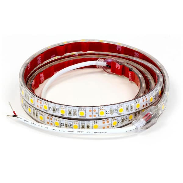 48 in. LED Light Strip Pick Up Truck Bed Tailgates Clear Warm