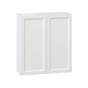 36 in. W x 40 in. H x 14 in. D Alton Painted Bright White Recessed Assembled Wall Kitchen Cabinet