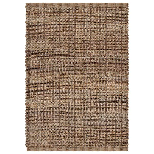 HomeRoots Bernadette Tan 2 ft. x 3 ft. Rectangle Scatter/Accent Area Rug
