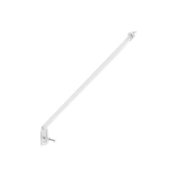 ClosetMaid 12 in. White Steel Shelf Bracket for Wire Shelving 1164