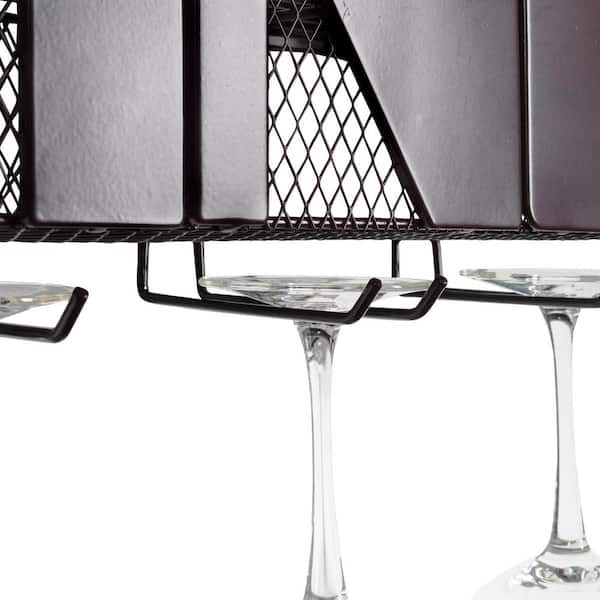 champagne flute wall holder