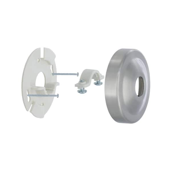DANCO Shower Arm Bracket Stabilizer in Brushed Nickel