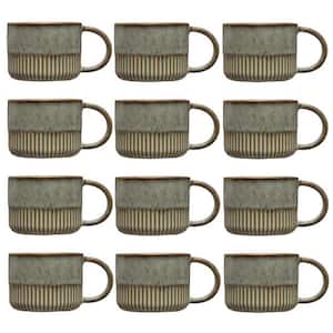 14 oz. Greige Stoneware Mug (Set of 12)