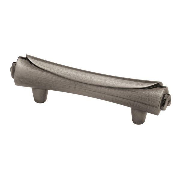 Liberty 2-1/2 in. (64mm) Brushed Nickel Scroll Cabinet Center-to-Center Pull
