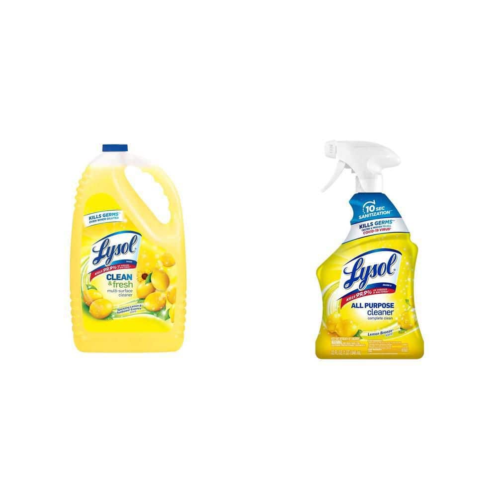 Lysol 32 oz. Lemon Breeze All-Purpose Cleaner Spray 75352 - The