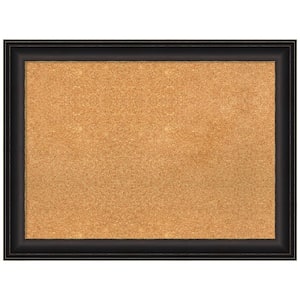 Trio Oil Rubbed Bronze 32.50 in. x 24.50 in. Framed Corkboard Memo Board