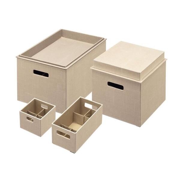 Rubbermaid Bento Loose Linen Storage Box Set (5-Piece)