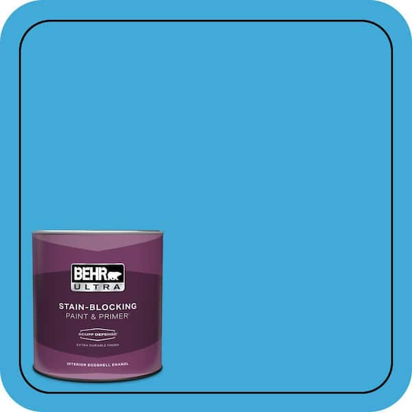 BEHR ULTRA 1 qt. #550B-5 Windjammer Extra Durable Eggshell Enamel Interior Paint & Primer