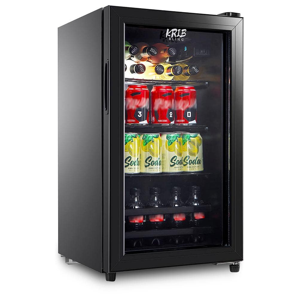 JEREMY CASS 15.75 in. 60Bottle Wine and 120Can Beverage Cooler, Mini