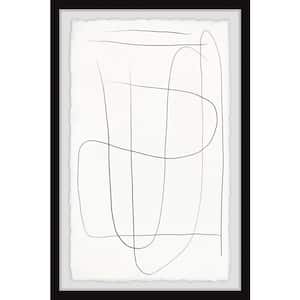 "Take Over" by Marmont Hill Framed Abstract Art Print 45 in. x 30 in. .