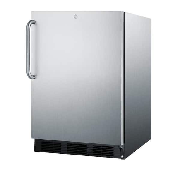 Summit Appliance 5.5 cu. ft. Built-In Outdoor All-Refrigerator in Stainless Steel-DISCONTINUED