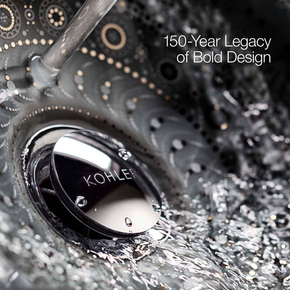 Parallel Polished Chrome Single Hole Bathroom Faucet
