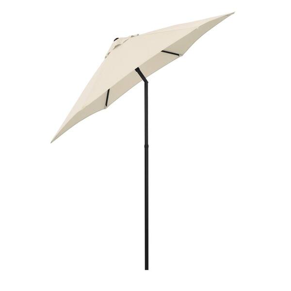 11 ft teal patio umbrella JEAREY 11-ft Aluminum Blue Crank Cantilever Patio Umbrella with Base in the Patio  Umbrellas department at Lowes.com
