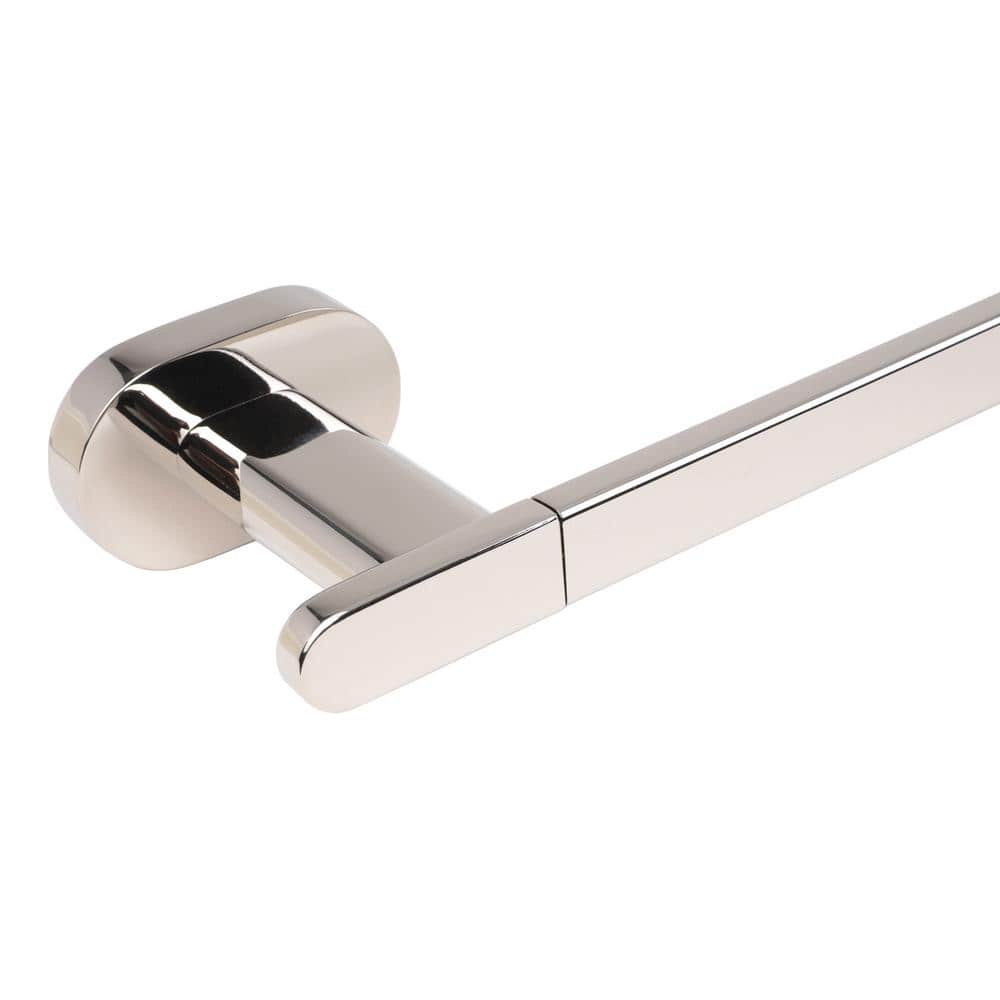 Moscow 34'' Polished Nickel Wall Mounted Towel Bar