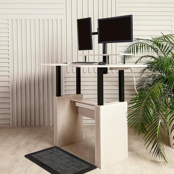 Clarke Black 19 in. x 31 in. Indoor Anti-Fatigue Mat 1