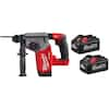 Milwaukee M18 FUEL 18V Lith-Ion Brushless Cordless 1 in. SDS-Plus Rotary Hammer w/ (2) High Output 6.0 Ah Battery Pack 2912-20-48-11-1862