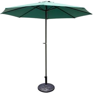 43 lbs. Steel Resin Patio Umbrella Base in Bronze 22 in. Market Patio Standing